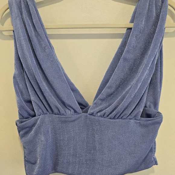 Chic Lavender Women's Crop Top Size Large Nwot - Picture 5 of 7